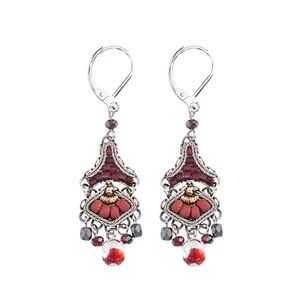 Ayala Bar Ruby Love Earrings NEW